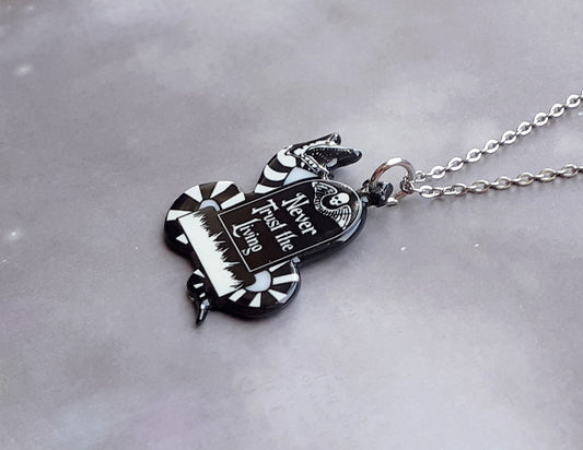 Sandworm Gravestone Necklace