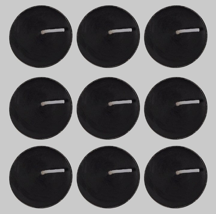 Black Tealights - Opium Scented
