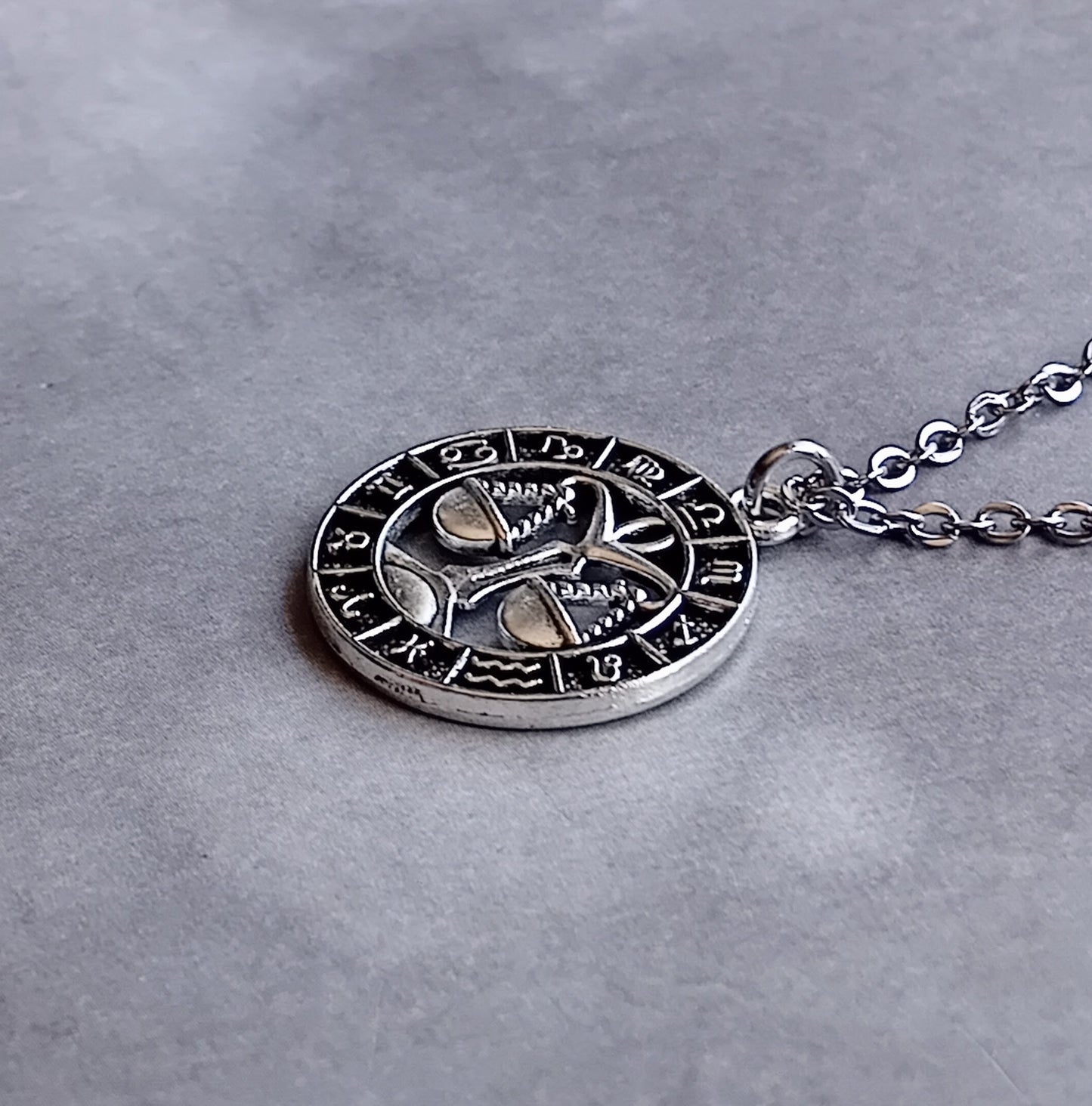 Libra Birth Sign Necklace