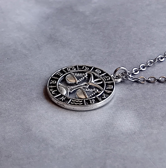 Libra Birth Sign Necklace