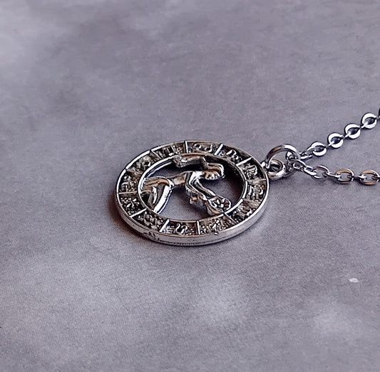 Virgo Birth Sign Necklace