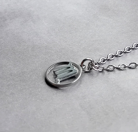 Scorpio Steel Necklace