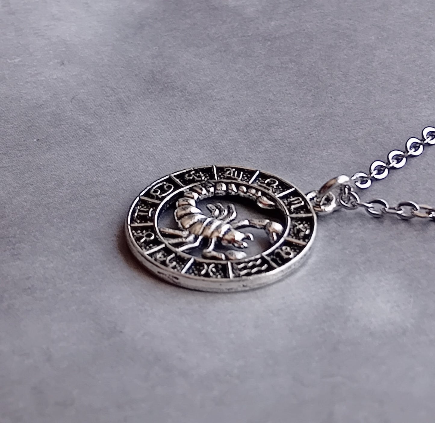 Scorpio Birth Sign Necklace