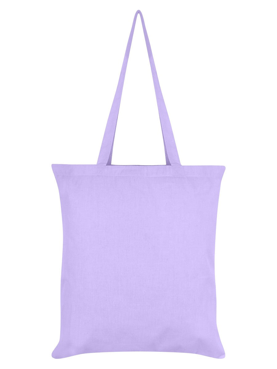 Pentagram Familiar Lilac Cotton Tote Bag