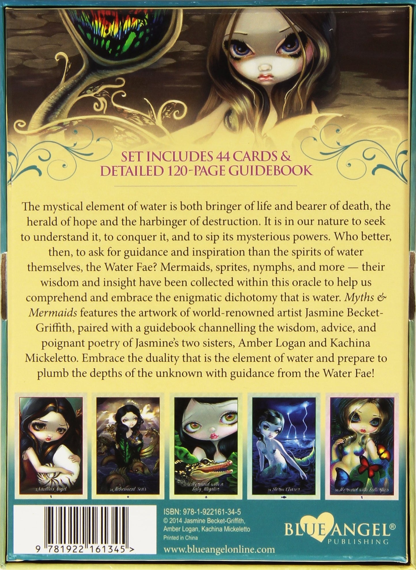 Myths and Mermaids, Oracle of the Water by Jasmine Becket-Griffith, Amber Logan and Kachina Mikeletto