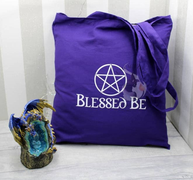 Blessed Be Tote Bag (Purple)