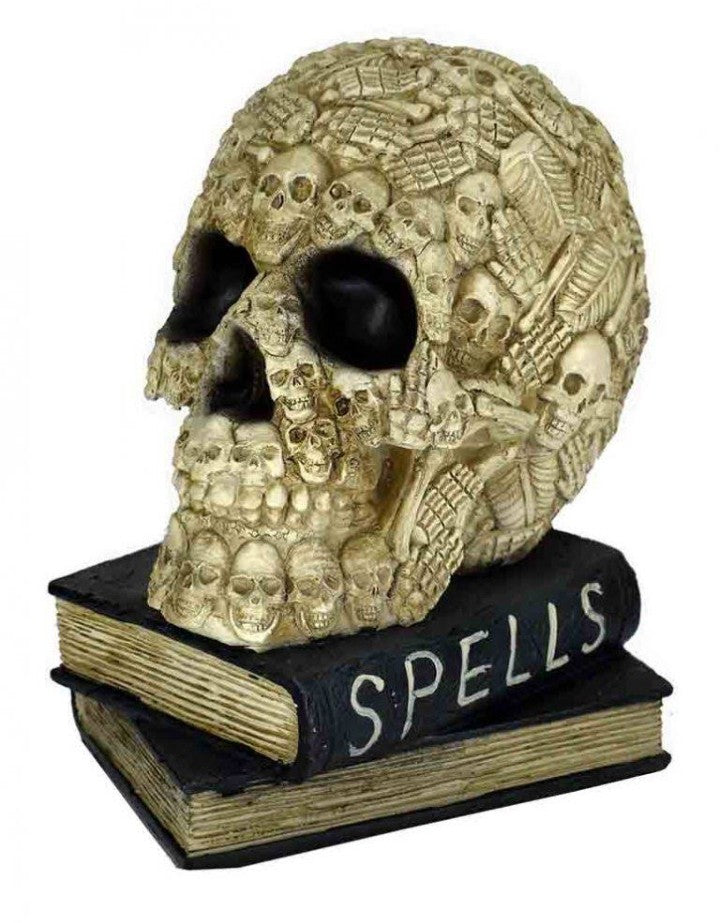 Book of Spells Skull