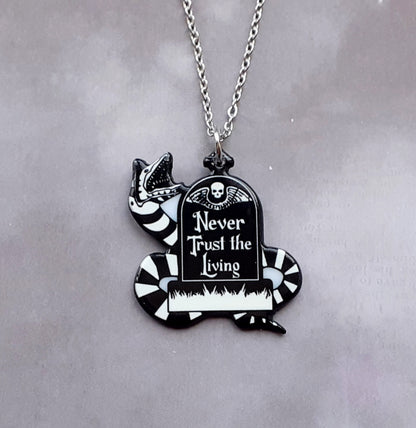 Sandworm Gravestone Necklace