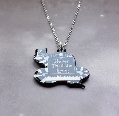 Sandworm Gravestone Necklace