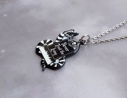 Sandworm Gravestone Necklace