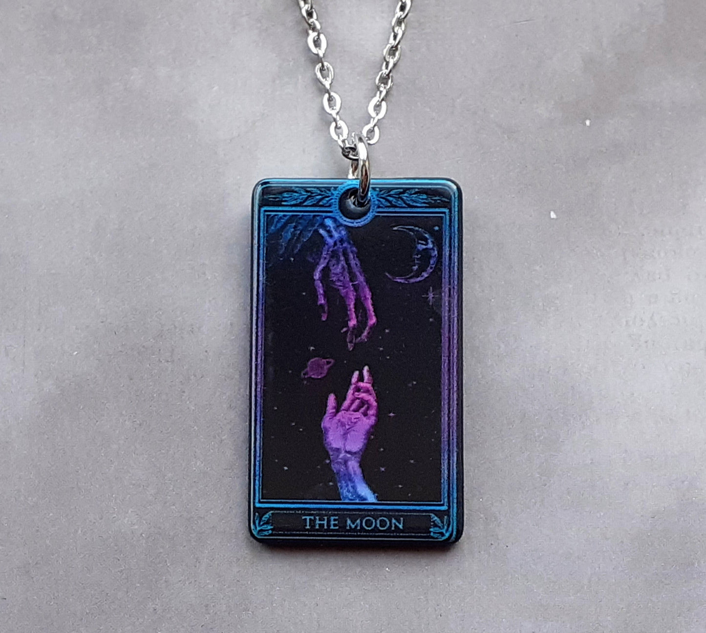 The Moon Tarot Necklace