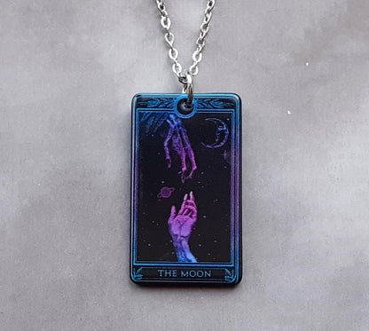 The Moon Tarot Necklace