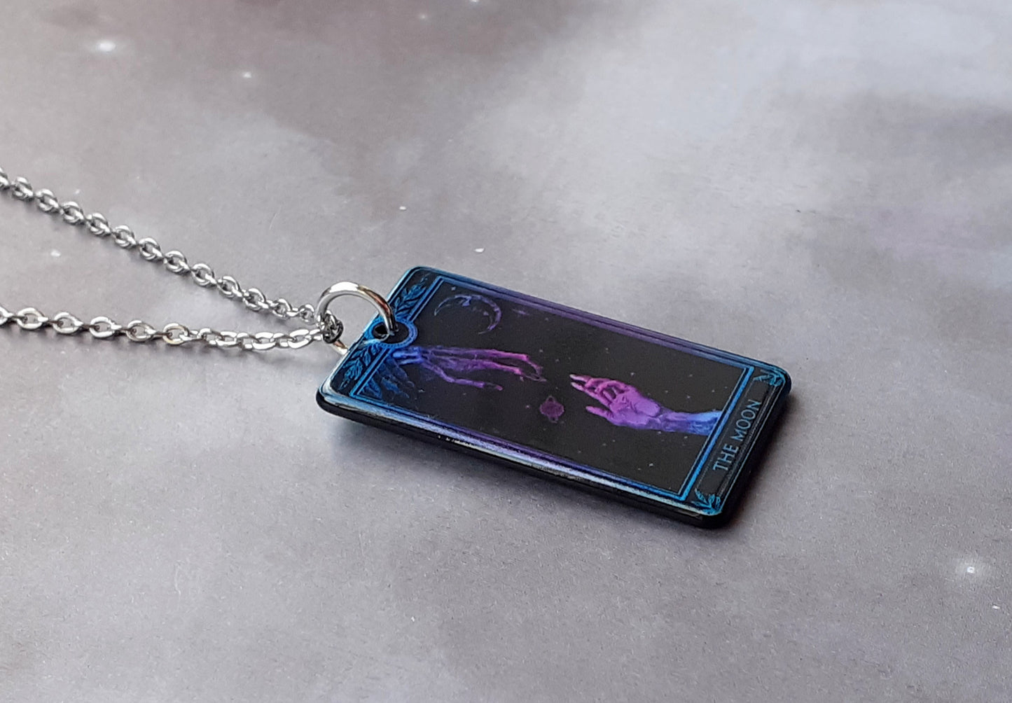The Moon Tarot Necklace