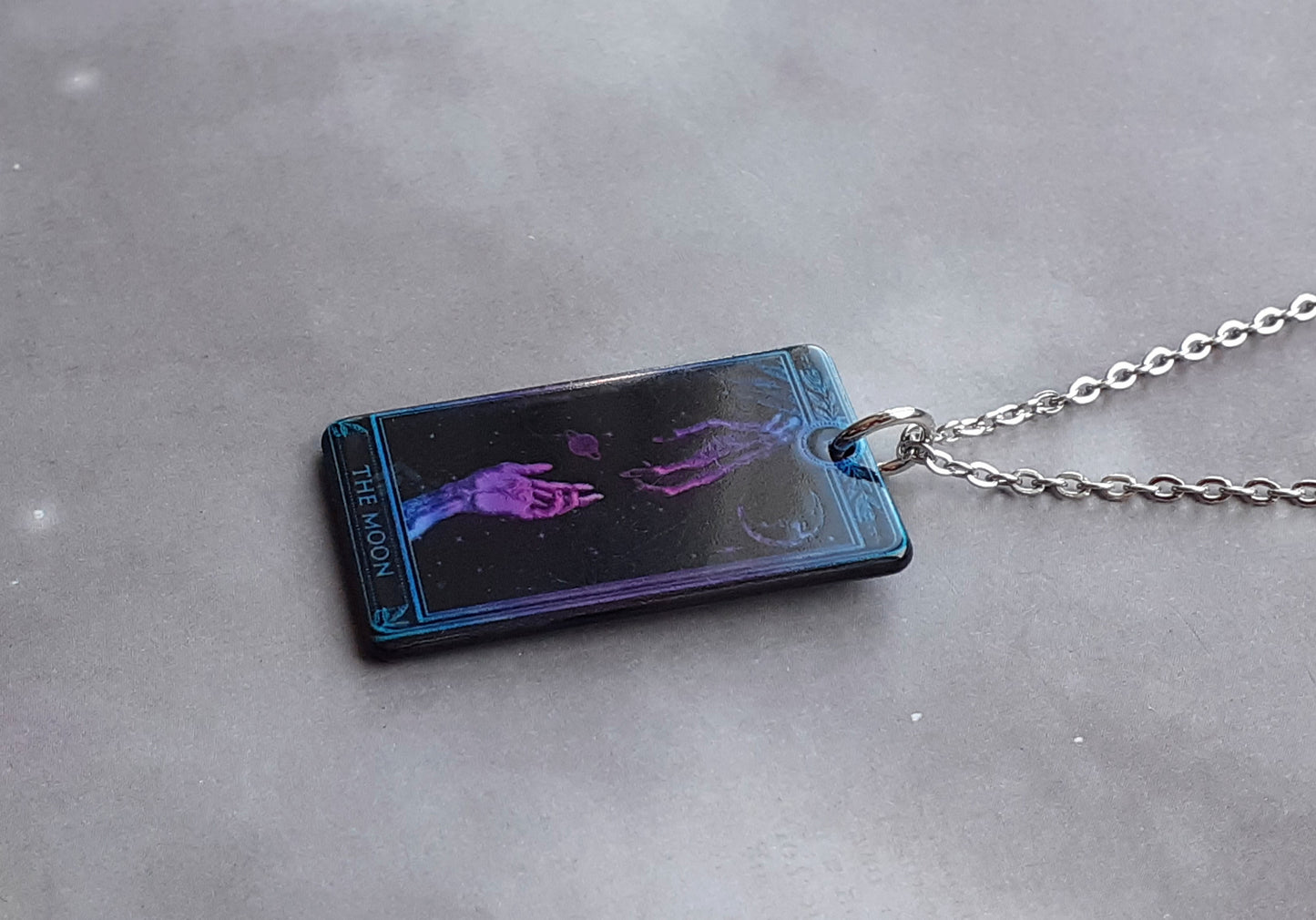 The Moon Tarot Necklace