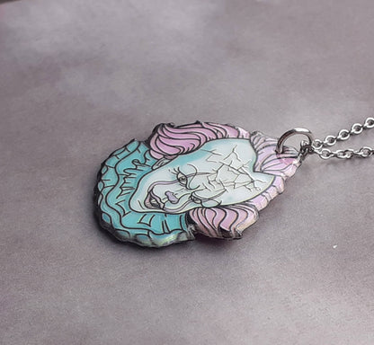 Pennywise Acrylic Necklace