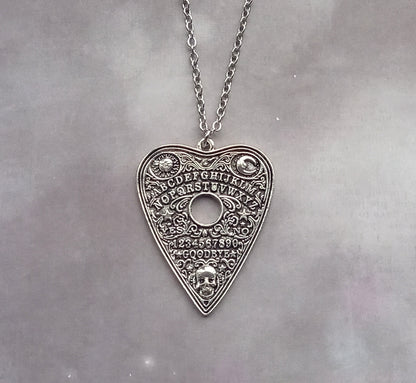 Large Ouija Board Planchette Necklace