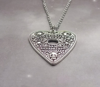 Large Ouija Board Planchette Necklace