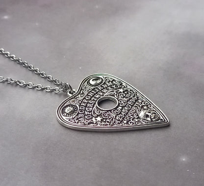 Large Ouija Board Planchette Necklace
