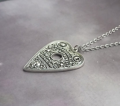 Large Ouija Board Planchette Necklace