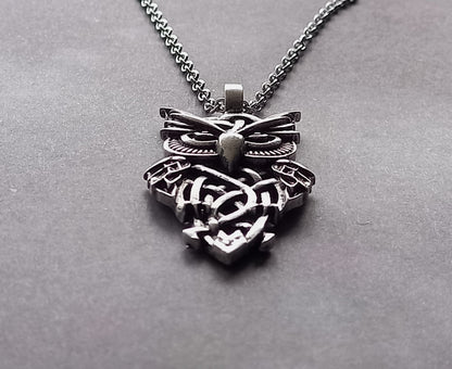 Celtic Owl Necklace