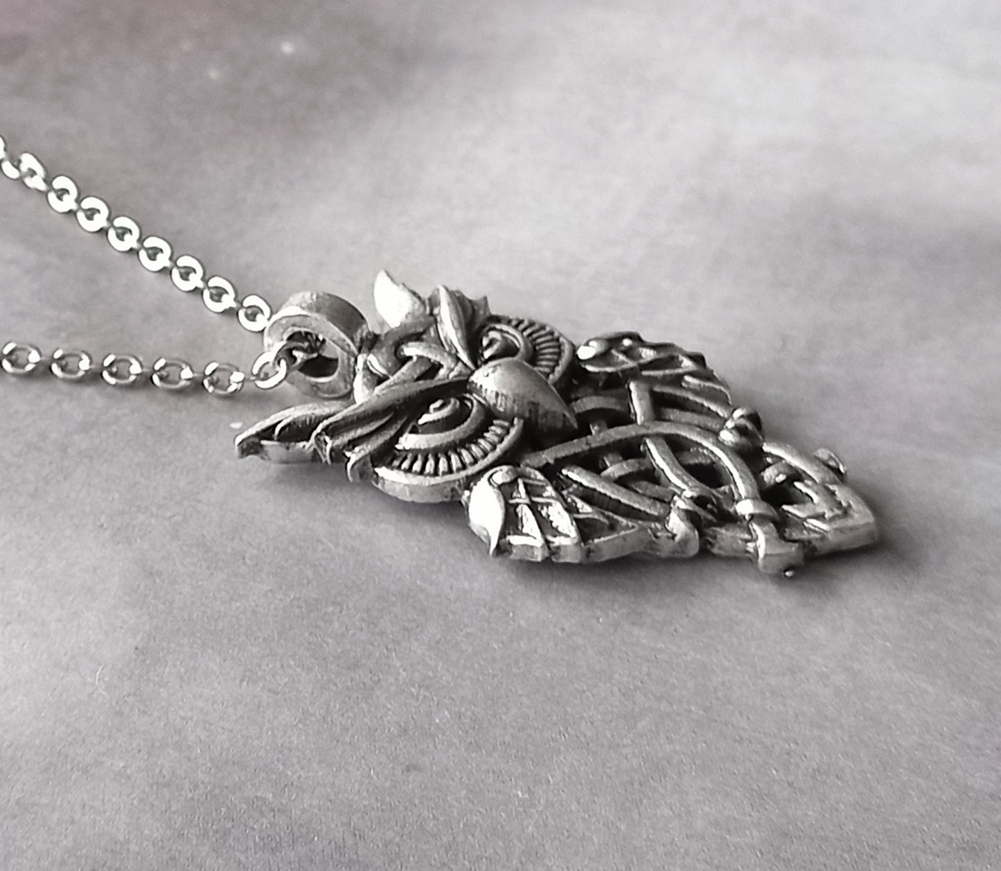 Celtic Owl Necklace