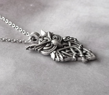 Celtic Owl Necklace