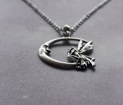 Moon and Fairy Necklace