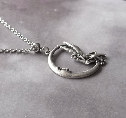 Moon and Fairy Necklace