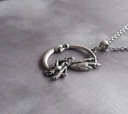 Moon and Fairy Necklace