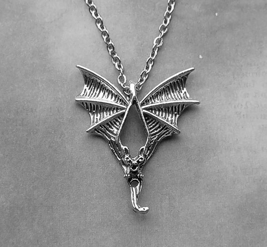 Flying Bat Necklace