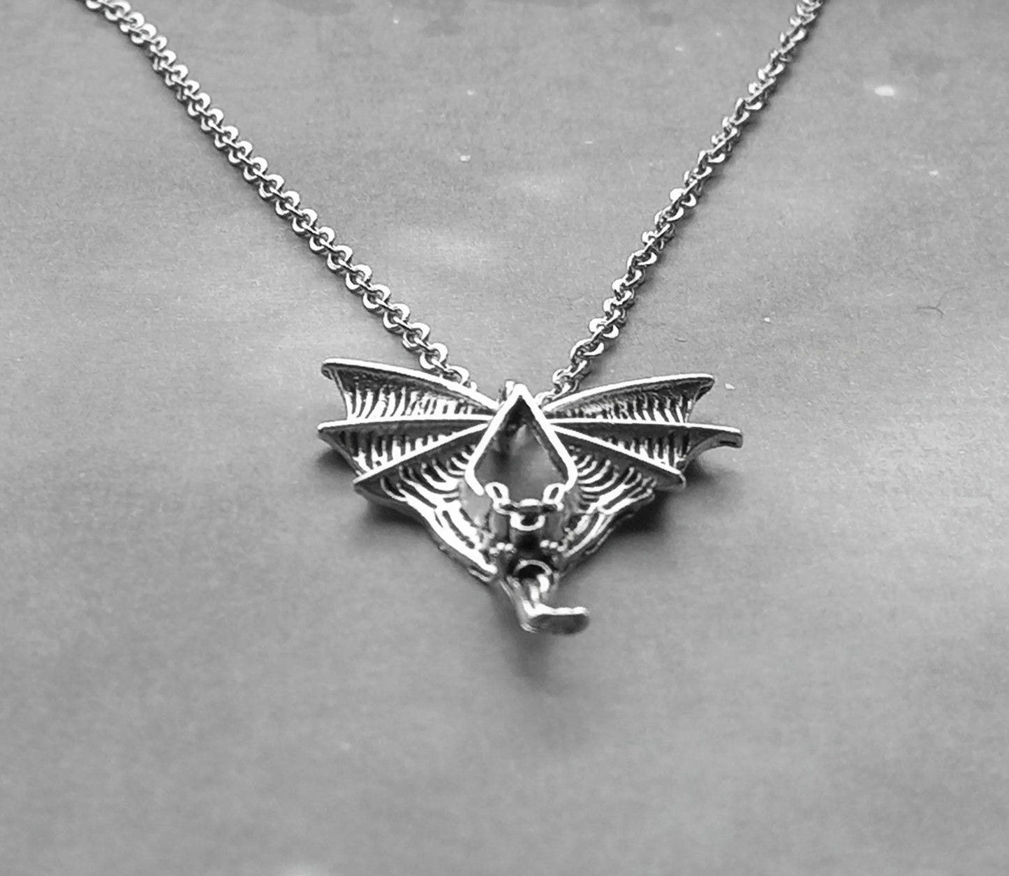 Flying Bat Necklace