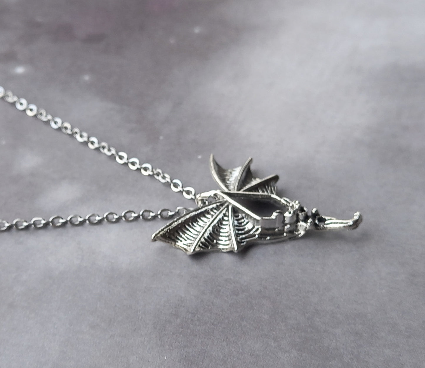 Flying Bat Necklace
