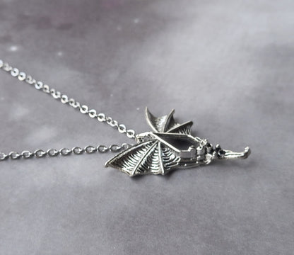 Flying Bat Necklace