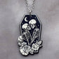 Skeleton Lovers Coffin Necklace