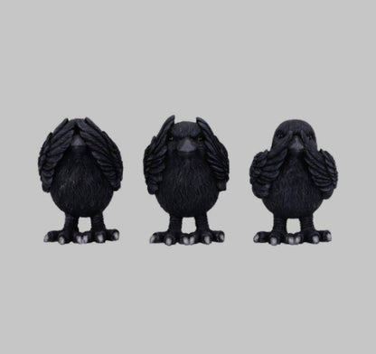 Three Wise Ravens by Nemesis Now