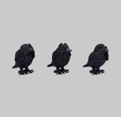 Three Wise Ravens by Nemesis Now
