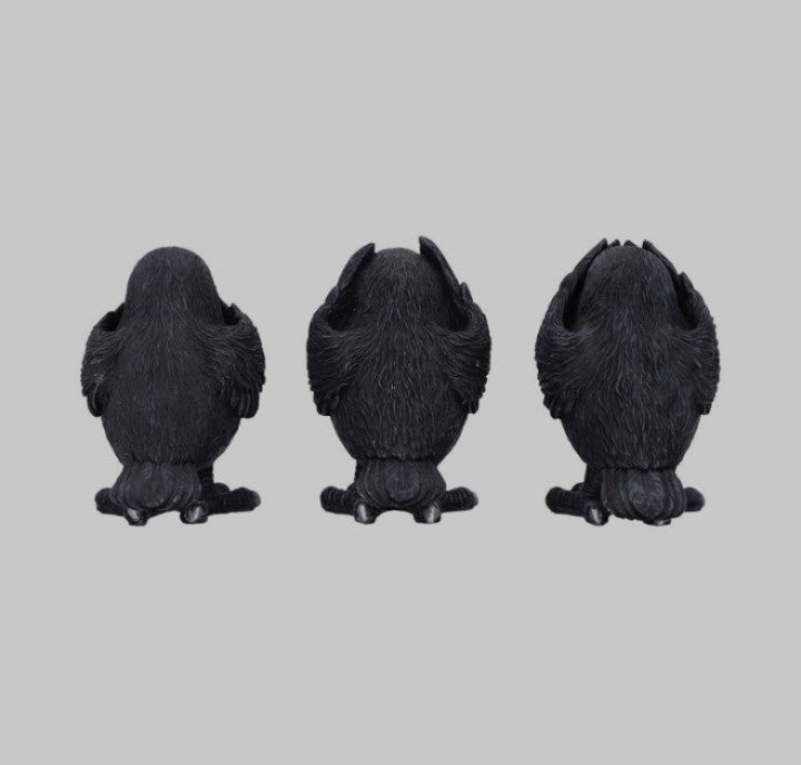 Three Wise Ravens by Nemesis Now