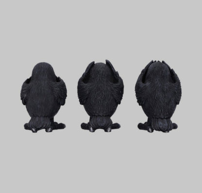 Three Wise Ravens by Nemesis Now