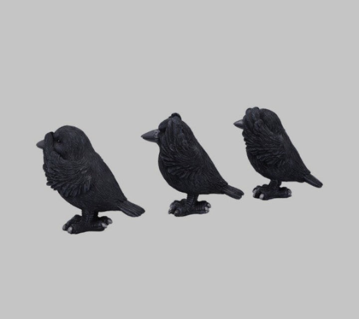 Three Wise Ravens by Nemesis Now