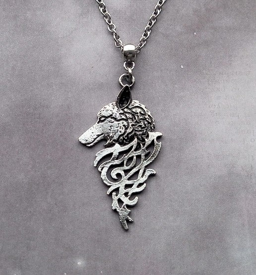 Celtic Wolf Necklace