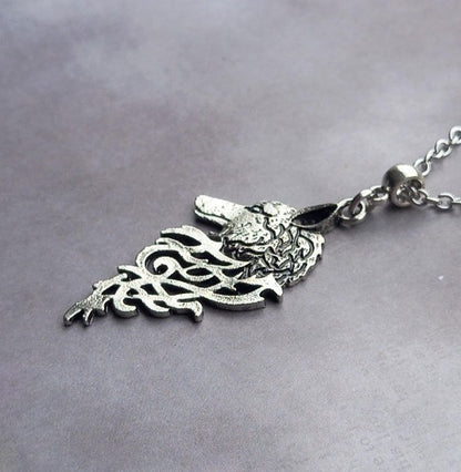 Celtic Wolf Necklace