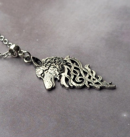 Celtic Wolf Necklace