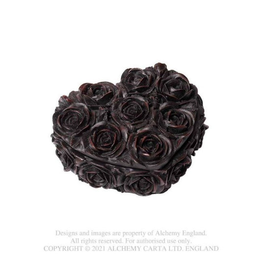 Rose Heart Treasure Box by Alchemy England