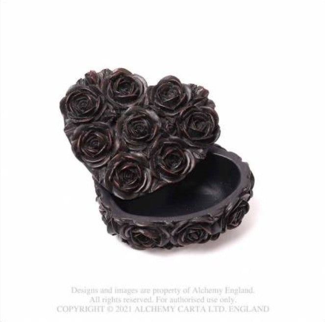 Rose Heart Treasure Box by Alchemy England