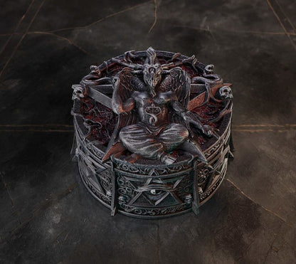 Hoard of the Baphomet Circular Box by Nemesis Now