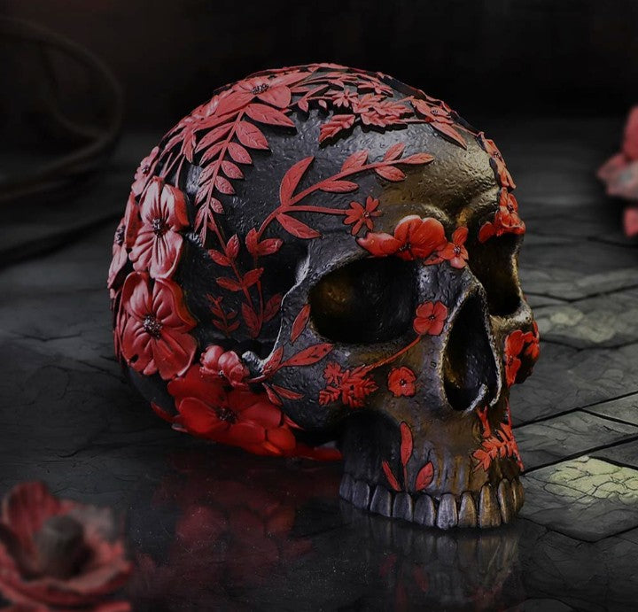Age of Opium Skull by Nemesis Now