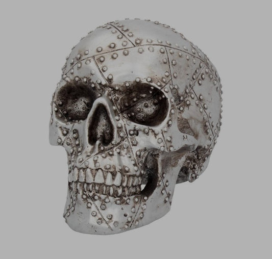 Rivet Head Skull by Nemesis Now