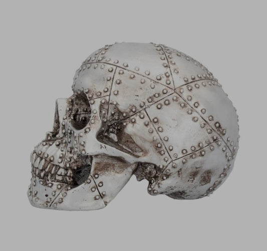 Rivet Head Skull by Nemesis Now