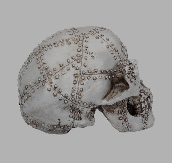 Rivet Head Skull by Nemesis Now
