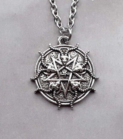 Baphomet Pentagram Necklace